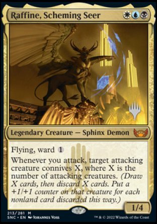 Raffine, Scheming Seer (Promo Pack) [Streets of New Capenna Promos] | Devastation Store