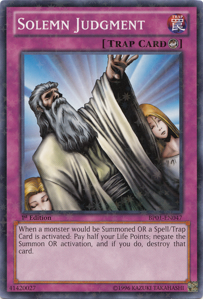 Solemn Judgment [BP01-EN047] Starfoil Rare | Devastation Store
