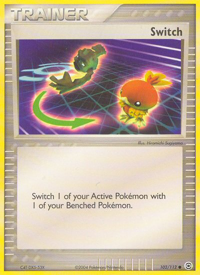 Switch (102/112) [EX: FireRed & LeafGreen] | Devastation Store