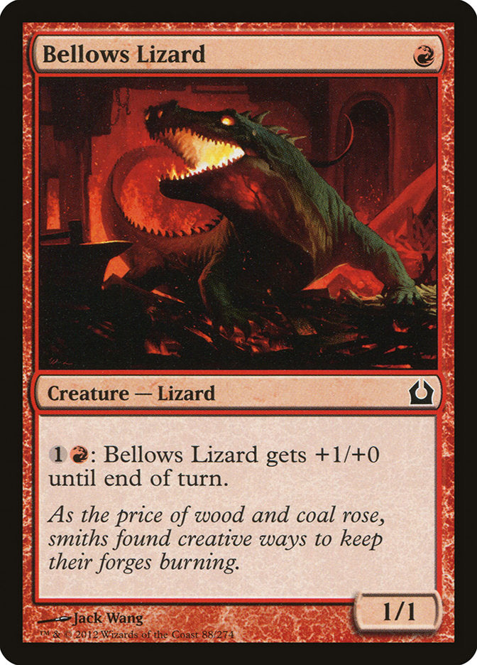 Bellows Lizard [Return to Ravnica] - Devastation Store | Devastation Store