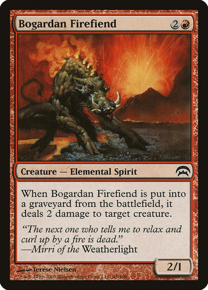 Bogardan Firefiend [Planechase] | Devastation Store