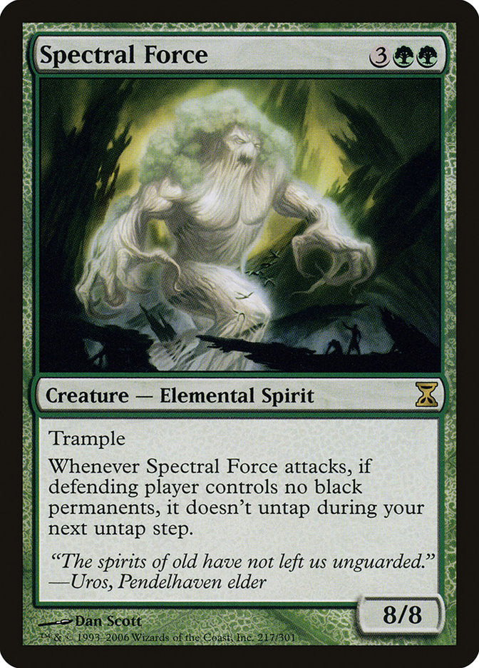 Spectral Force [Time Spiral] | Devastation Store