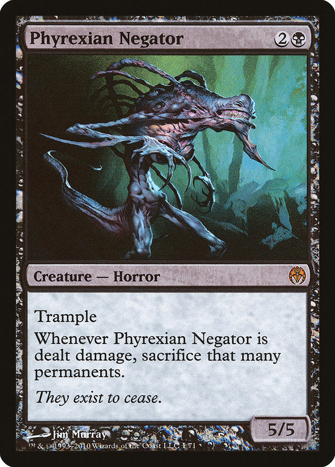 Phyrexian Negator [Duel Decks: Phyrexia vs. the Coalition] - Devastation Store | Devastation Store