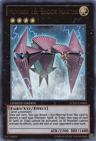Number 16: Shock Master [JUMP-EN060] Ultra Rare | Devastation Store