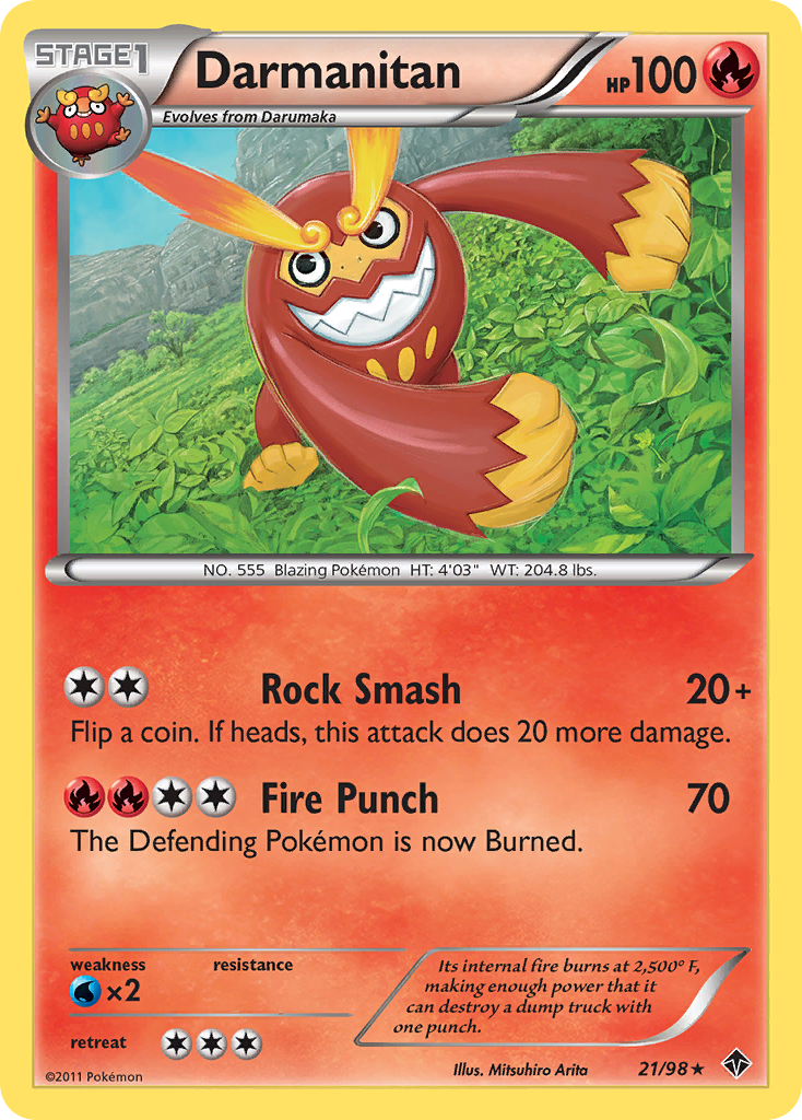 Darmanitan (21/98) [Black & White: Emerging Powers] | Devastation Store