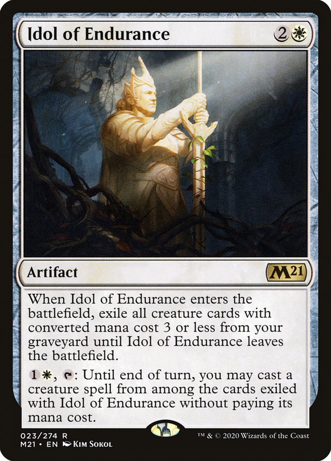 Idol of Endurance [Core Set 2021] | Devastation Store