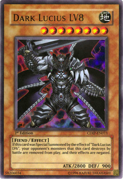 Dark Lucius LV8 [CDIP-EN011] Ultra Rare | Devastation Store