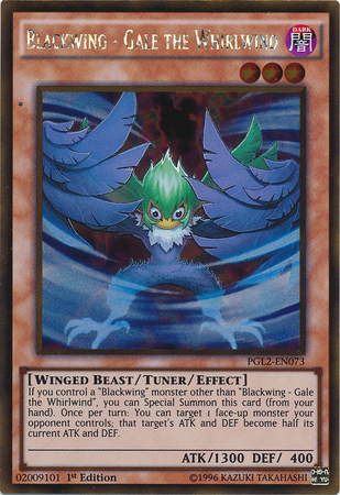 Blackwing - Gale the Whirlwind [PGL2-EN073] Gold Rare | Devastation Store