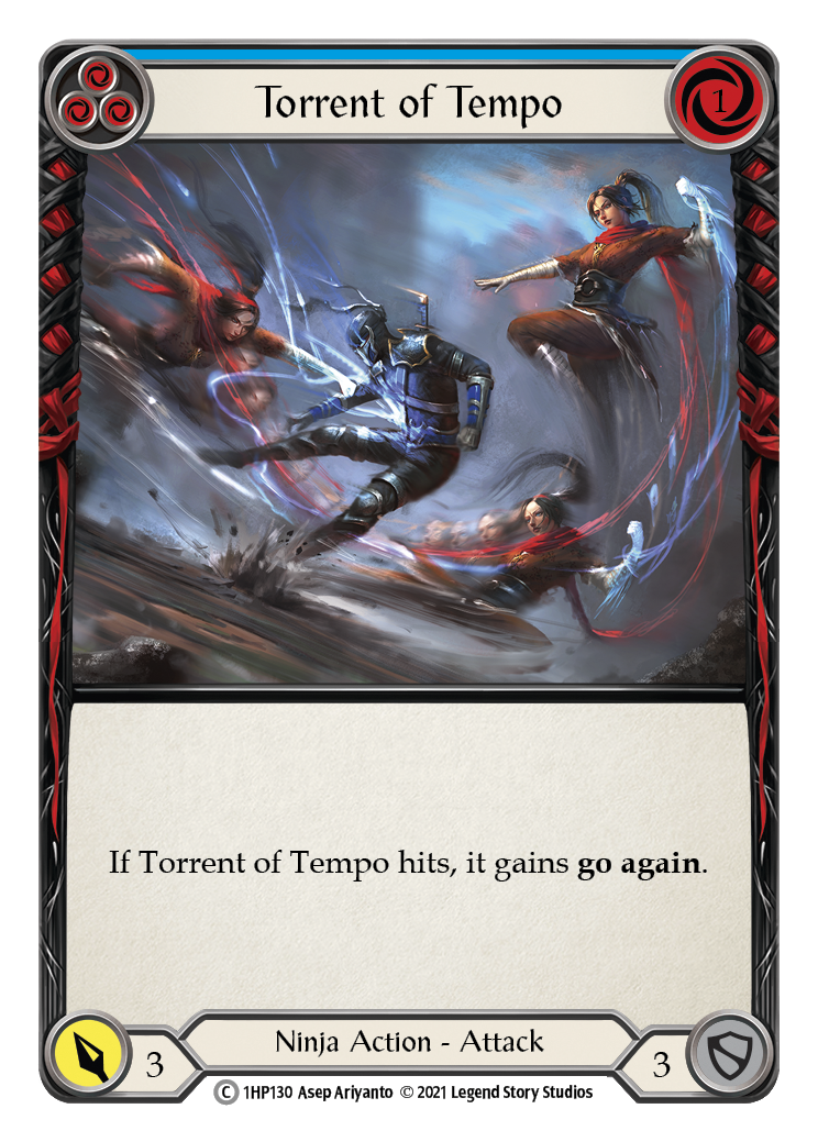 Torrent of Tempo (Blue) [1HP130] | Devastation Store