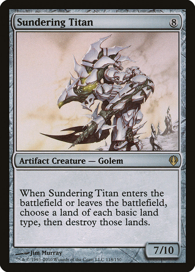 Sundering Titan [Archenemy] - Devastation Store | Devastation Store