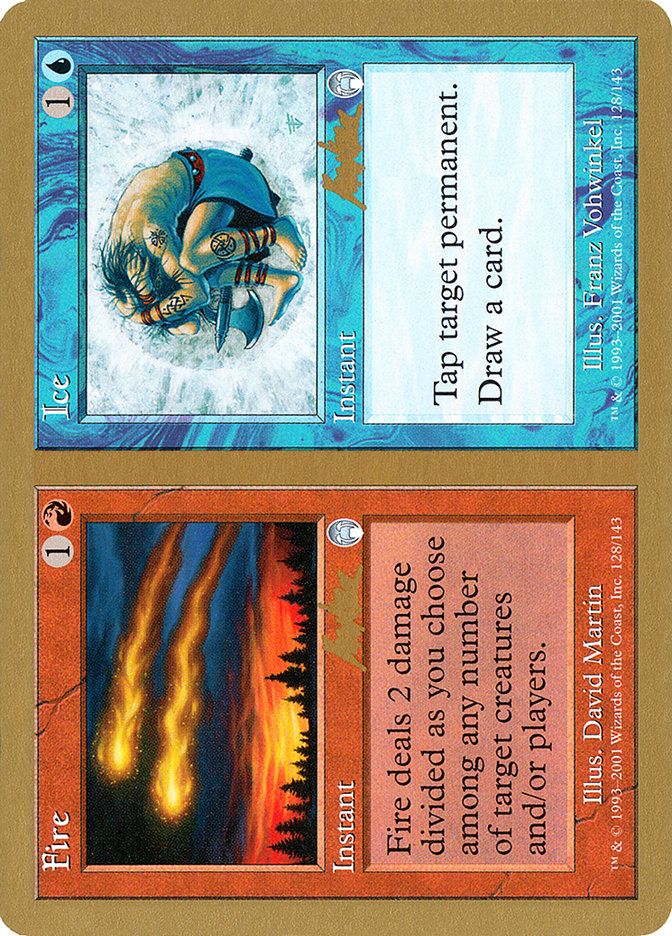 Fire // Ice (Brian Kibler) [World Championship Decks 2002] | Devastation Store