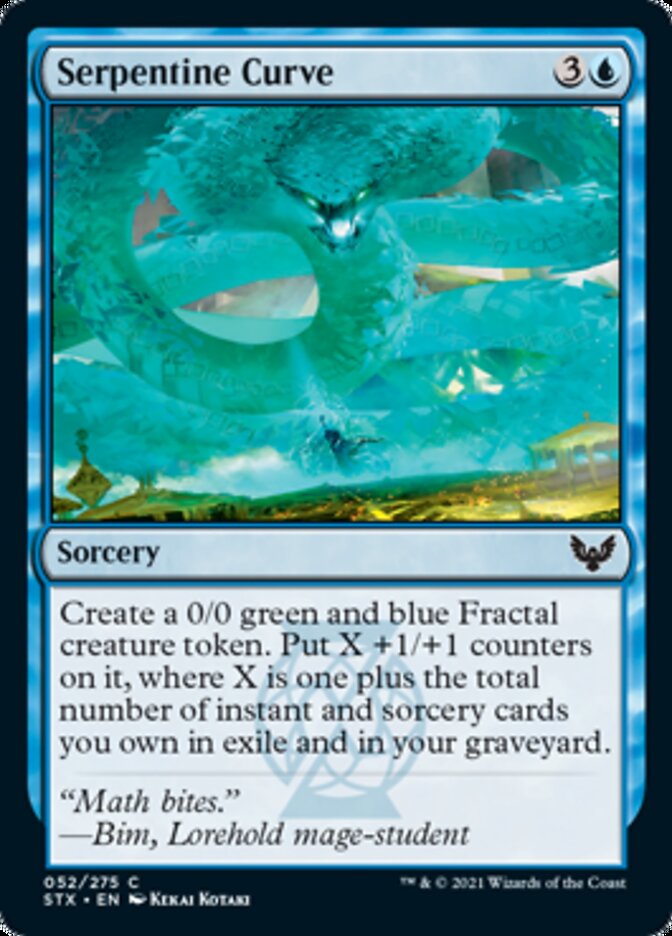 Serpentine Curve [Strixhaven: School of Mages] | Devastation Store
