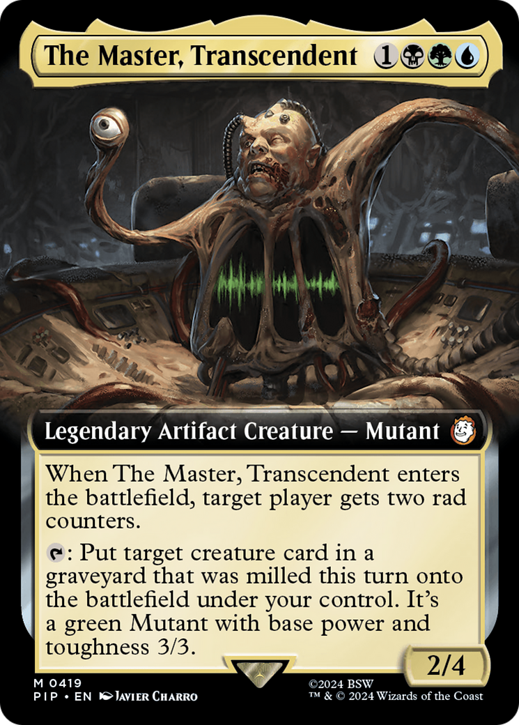 The Master, Transcendent (Extended Art) [Fallout] | Devastation Store