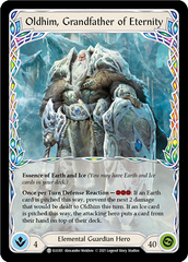 Oldhim, Grandfather of Eternity // Shiver [ELE001] (Tales of Aria)  1st Edition Normal | Devastation Store