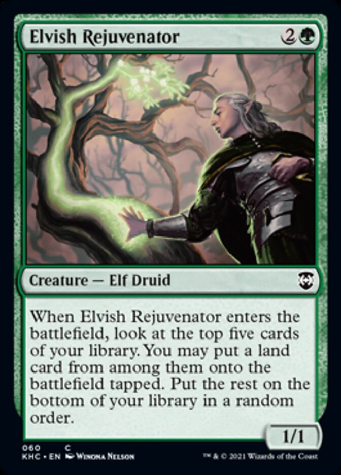 Elvish Rejuvenator [Kaldheim Commander] | Devastation Store