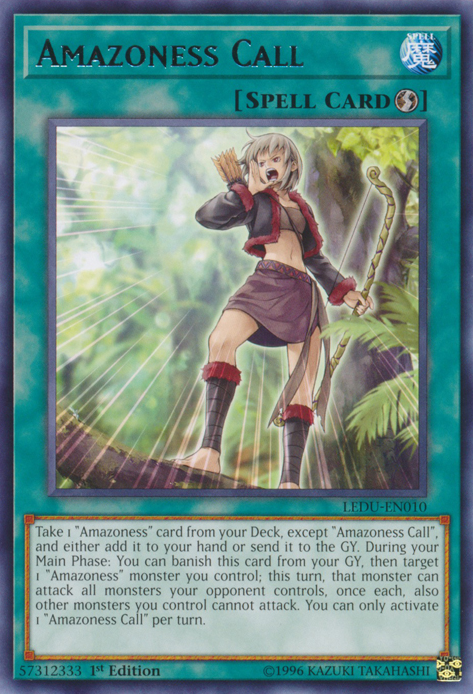 Amazoness Call [LEDU-EN010] Rare | Devastation Store