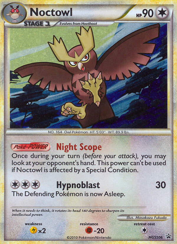 Noctowl (HGSS06) [HeartGold & SoulSilver: Black Star Promos] | Devastation Store