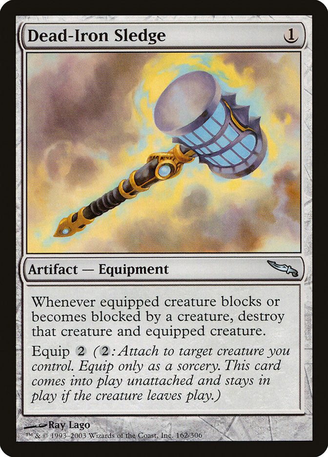 Dead-Iron Sledge [Mirrodin] - Devastation Store | Devastation Store
