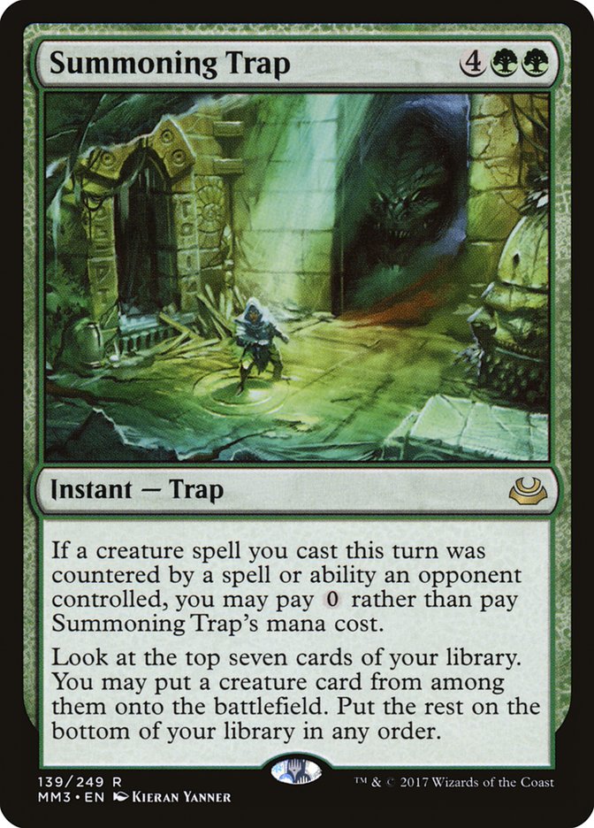 Summoning Trap [Modern Masters 2017] - Devastation Store | Devastation Store