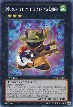Muzurhythm the String Djinn [SP14-EN028] Starfoil Rare | Devastation Store