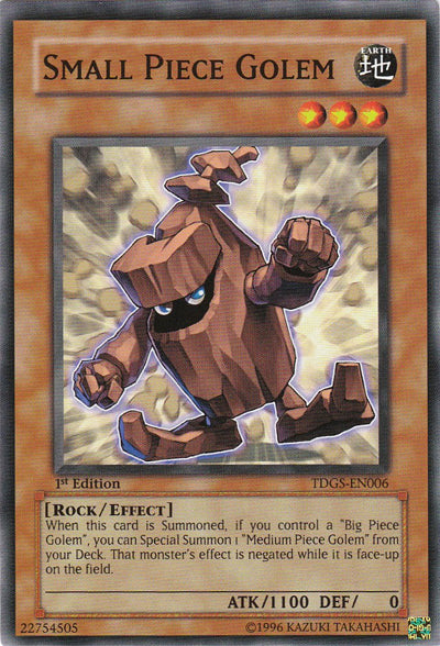 Small Piece Golem [TDGS-EN006] Common | Devastation Store