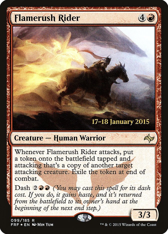 Flamerush Rider  [Fate Reforged Prerelease Promos] - Devastation Store | Devastation Store