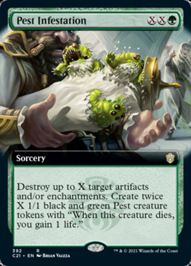 Pest Infestation (Extended) [Commander 2021] | Devastation Store