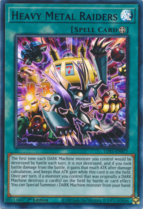 Heavy Metal Raiders (Purple) [LDS1-EN077] Ultra Rare | Devastation Store