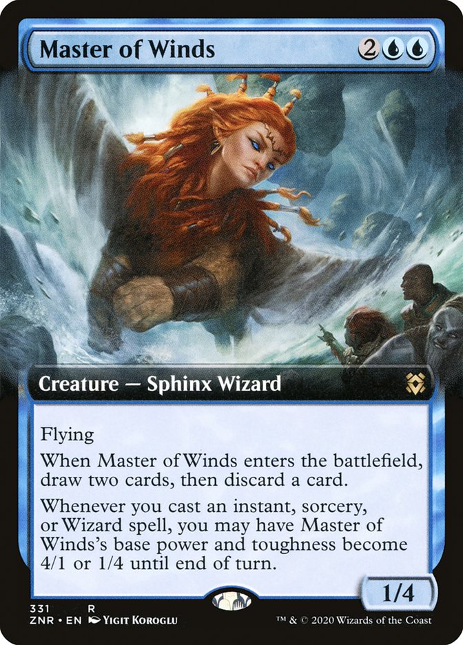 Master of Winds (Extended) [Zendikar Rising] | Devastation Store