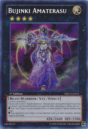 Bujinki Amaterasu [PRIO-EN052] Secret Rare | Devastation Store