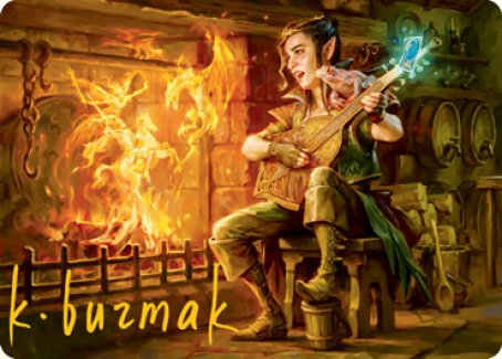 Wish Art Card (Gold-Stamped Signature) [Dungeons & Dragons: Adventures in the Forgotten Realms Art Series] | Devastation Store