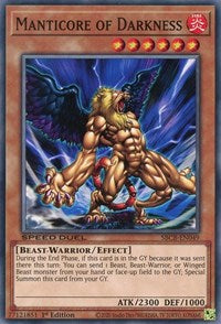 Manticore of Darkness [SBCB-EN049] Common | Devastation Store