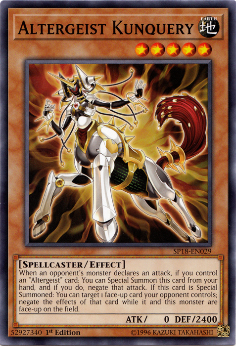 Altergeist Kunquery [SP18-EN029] Common | Devastation Store