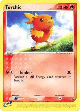 Torchic (017) (Non-Holo) [Nintendo: Black Star Promos] | Devastation Store