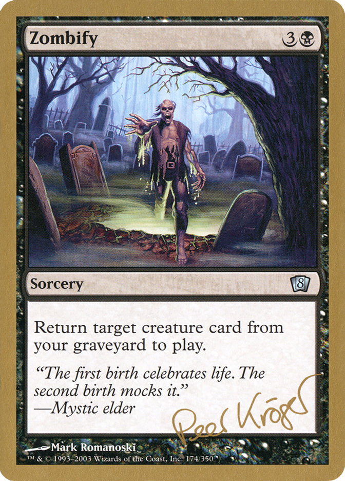 Zombify (Peer Kroger) [World Championship Decks 2003] | Devastation Store