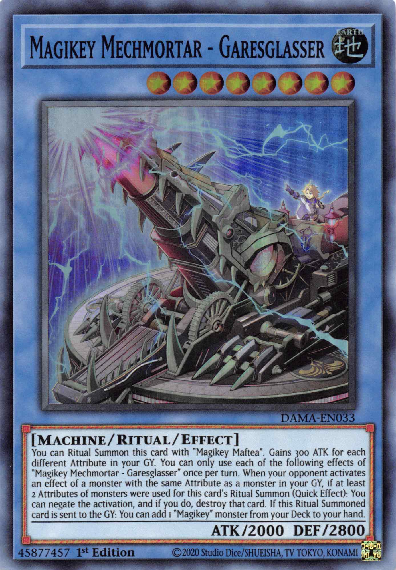 Magikey Mechmortar - Garesglasser [DAMA-EN033] Super Rare | Devastation Store