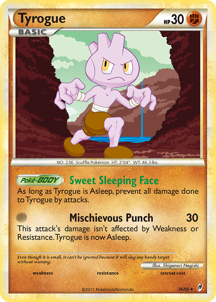 Tyrogue (36/95) [HeartGold & SoulSilver: Call of Legends] | Devastation Store