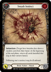 Smash Instinct (Red) [WTR026] Unlimited Edition Rainbow Foil - Devastation Store | Devastation Store