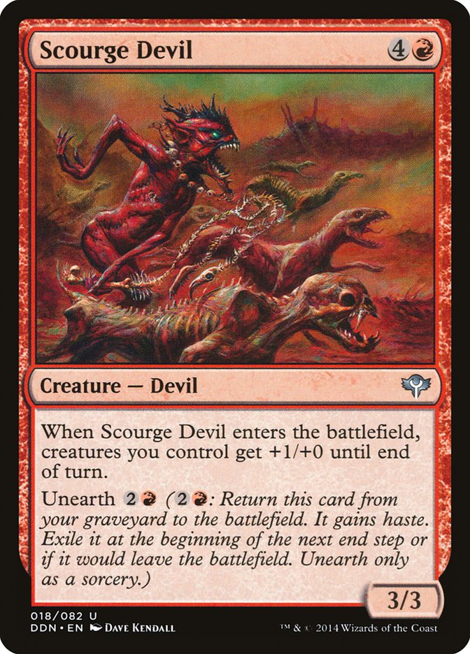 Scourge Devil [Duel Decks: Speed vs. Cunning] - Devastation Store | Devastation Store