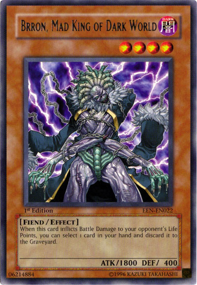 Brron, Mad King of Dark World [EEN-EN022] Rare | Devastation Store