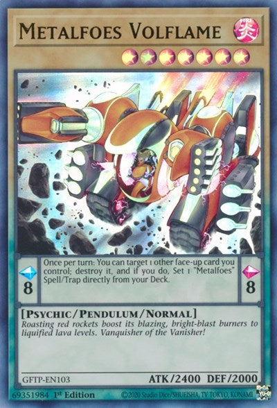 Metalfoes Volflame [GFTP-EN103] Ultra Rare | Devastation Store