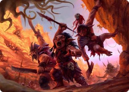 Goblin Art Card [Dungeons & Dragons: Adventures in the Forgotten Realms Art Series] | Devastation Store