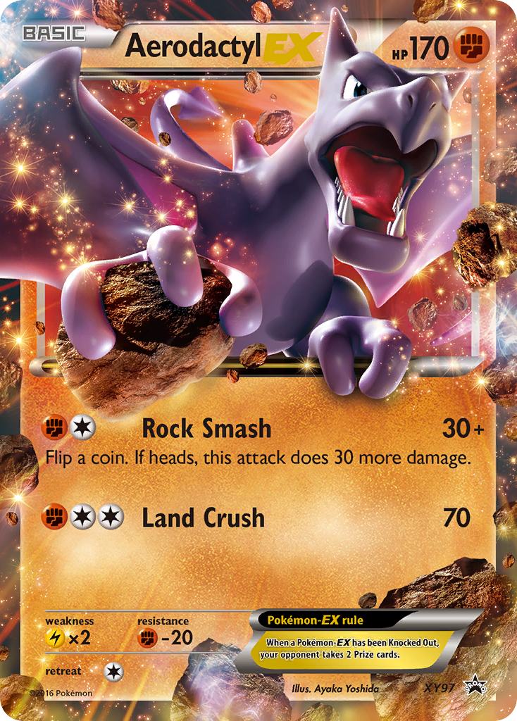 Aerodactyl EX (XY97) [XY: Black Star Promos] | Devastation Store