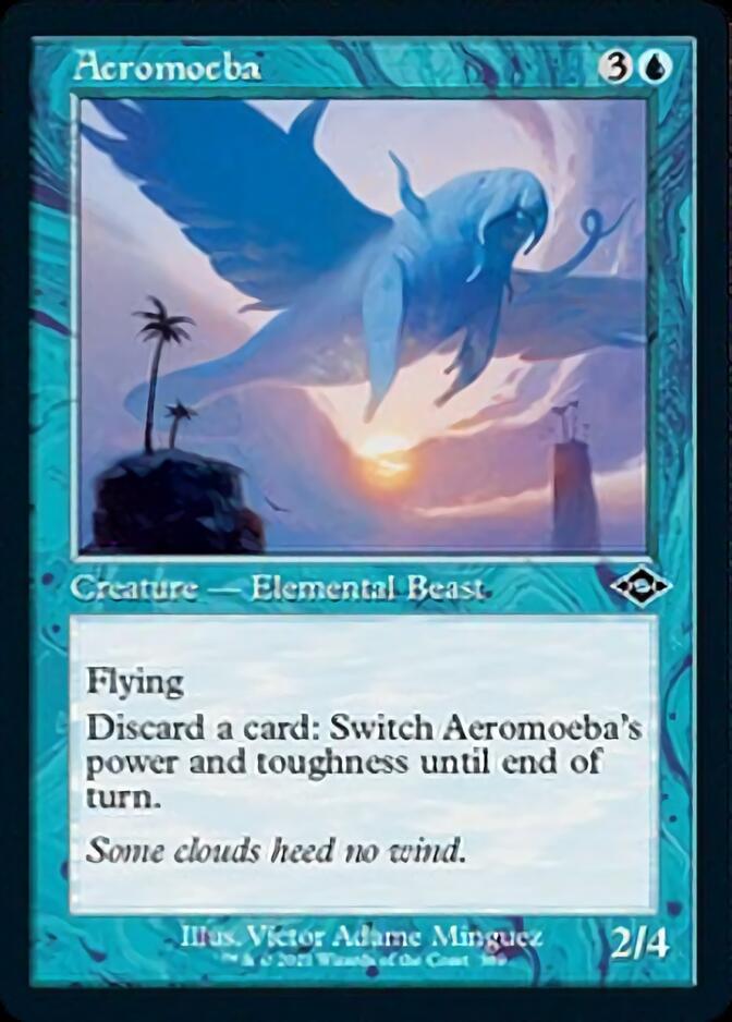 Aeromoeba (Retro Foil Etched) [Modern Horizons 2] | Devastation Store