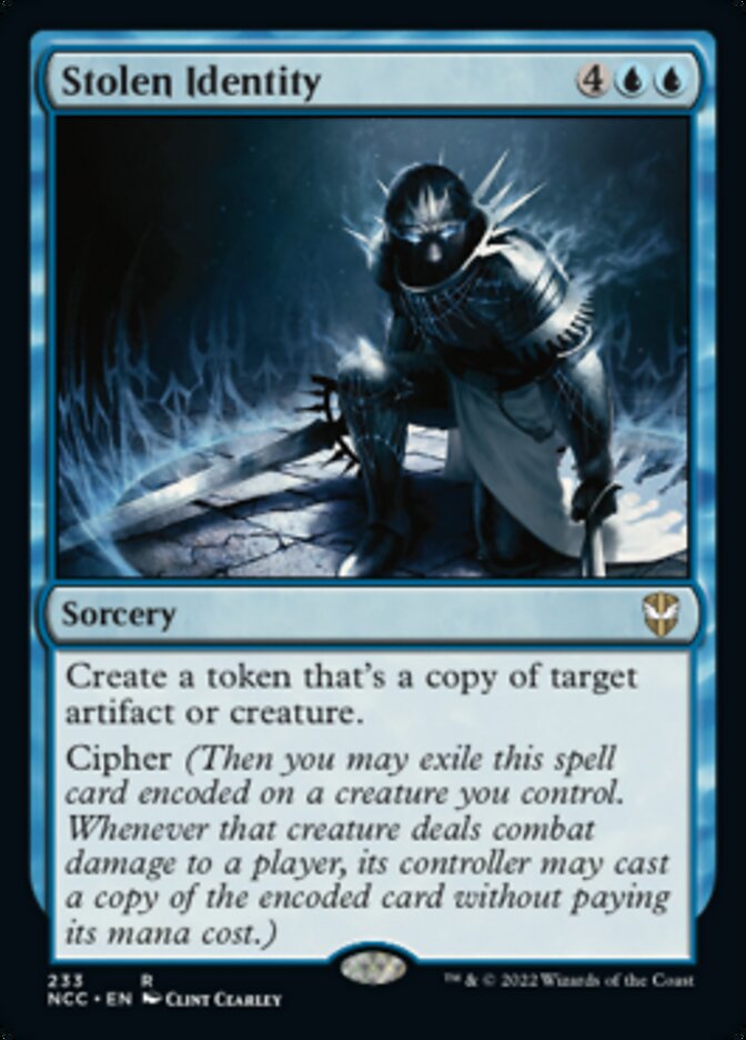 Stolen Identity [Streets of New Capenna Commander] | Devastation Store