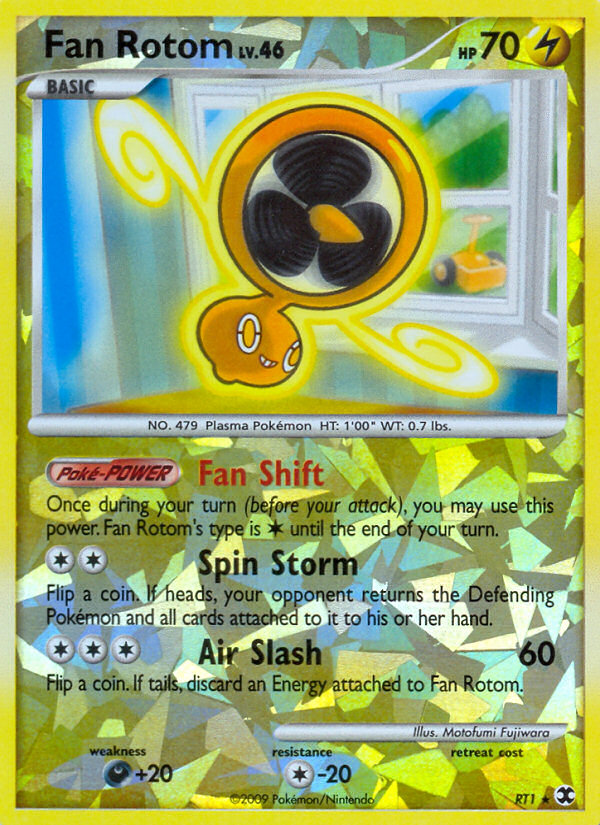 Fan Rotom (RT1) [Platinum: Rising Rivals] | Devastation Store