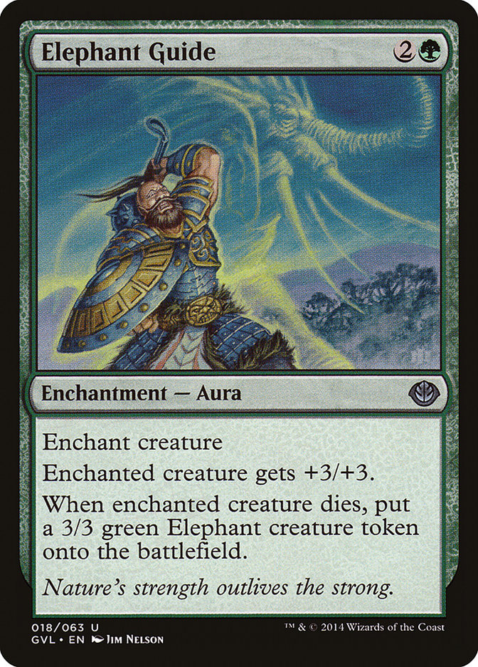Elephant Guide (Garruk vs. Liliana) [Duel Decks Anthology] | Devastation Store