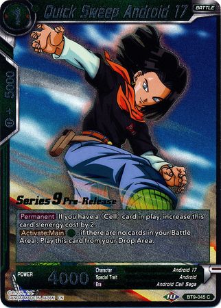 Quick Sweep Android 17 [BT9-045] | Devastation Store