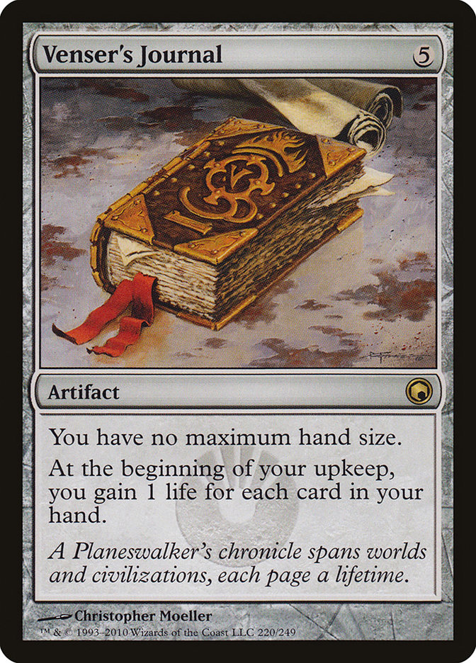 Venser's Journal [Scars of Mirrodin] - Devastation Store | Devastation Store