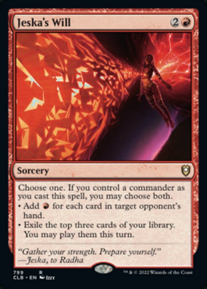 Jeska's Will [Commander Legends: Battle for Baldur's Gate] | Devastation Store